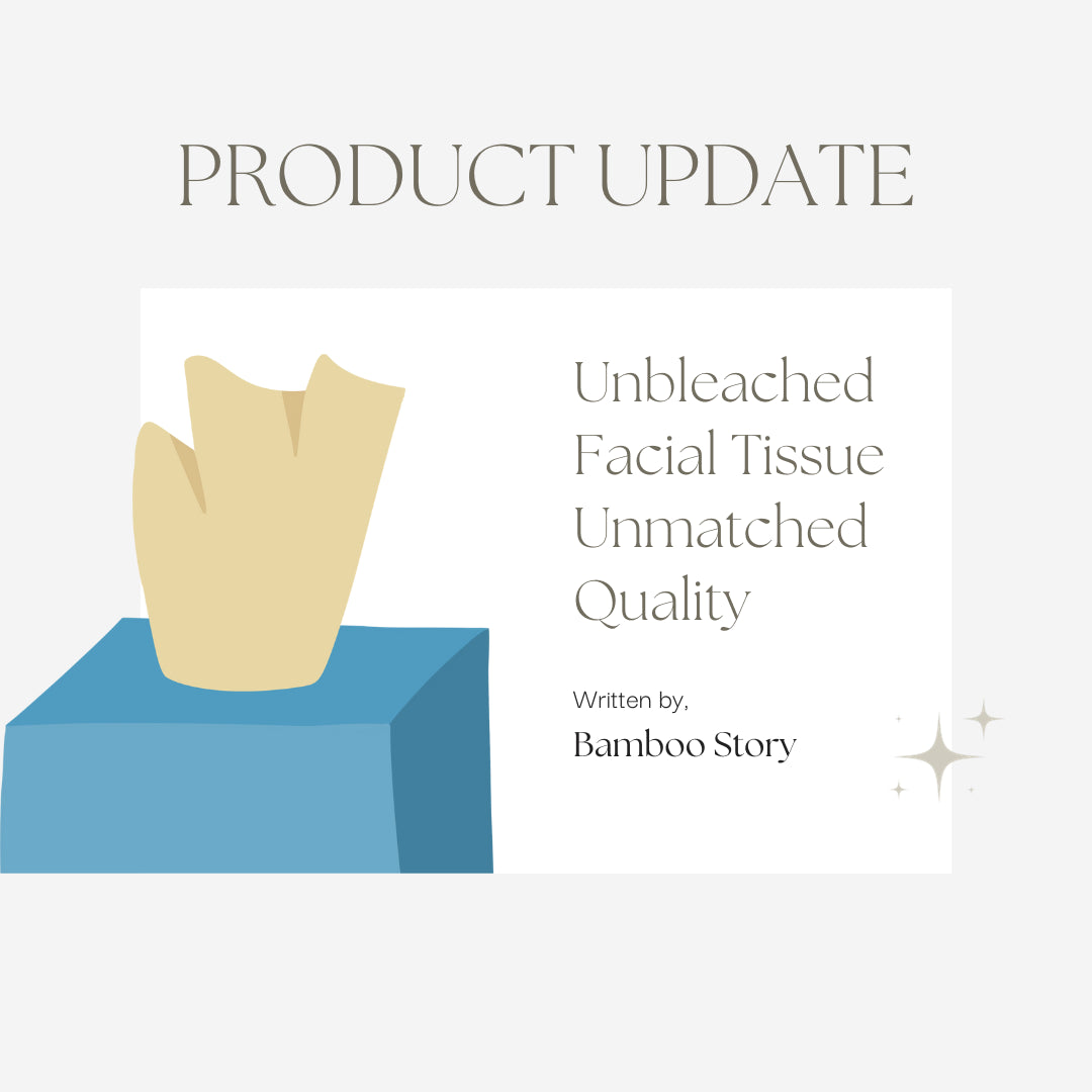 Introducing Unbleached Facial Tissue: The Next Chapter in Bamboo Story's Sustainable Journey
