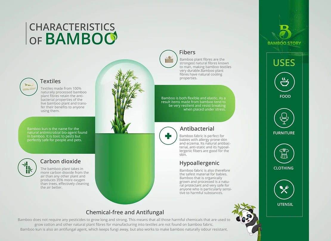 CHARACTERISTICS OF BAMBOO
