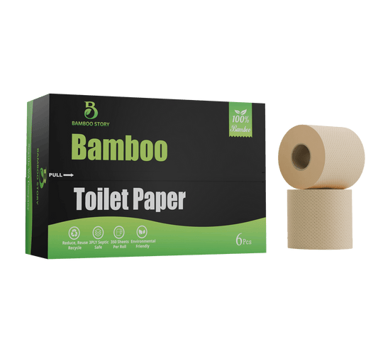 NEW 350 Sheets Premium Toilet Paper 6 Rolls
