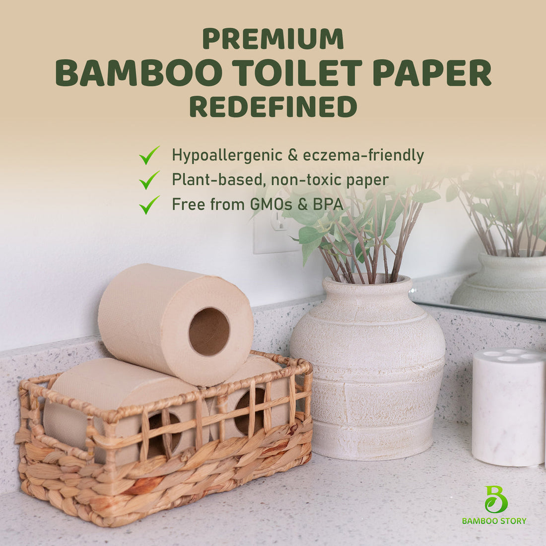 NEW 350 Sheets Premium Toilet Paper 6 Rolls