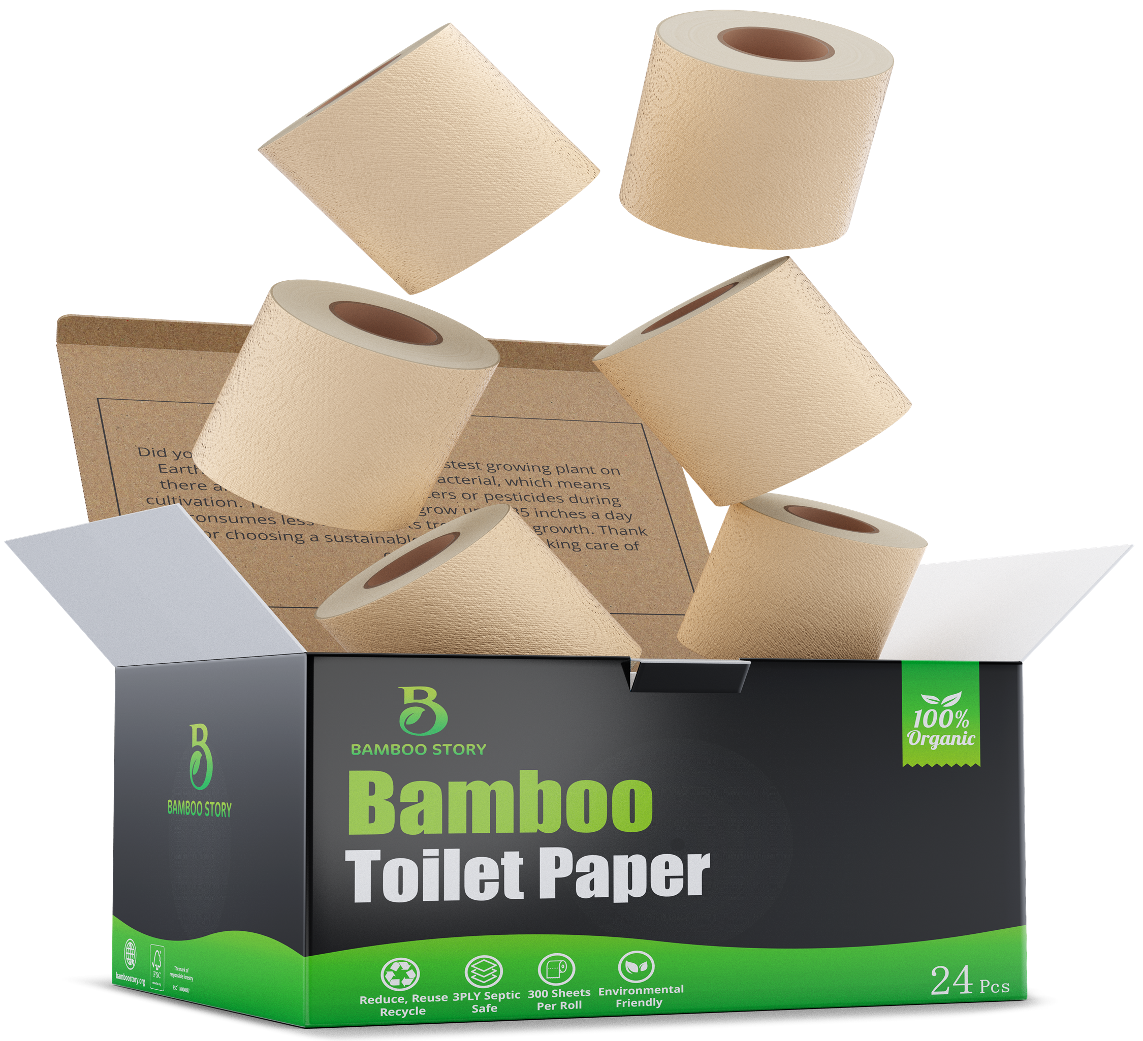 24 Quantity Box with Blanket Wrapping Paper
